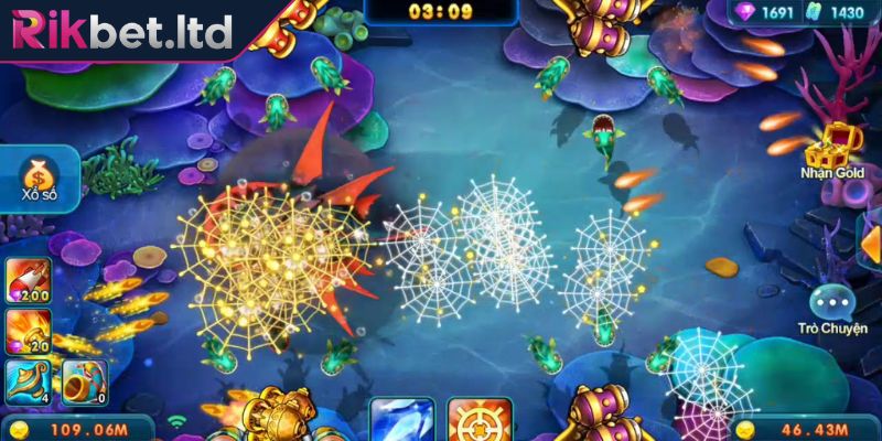 Bắn Cá 5 Sao RIKBET - Trải Nghiệm Đại Dương Sống Động 2 Cơ chế sử dụng vũ khí Bắn Cá 5 Sao RIKBET