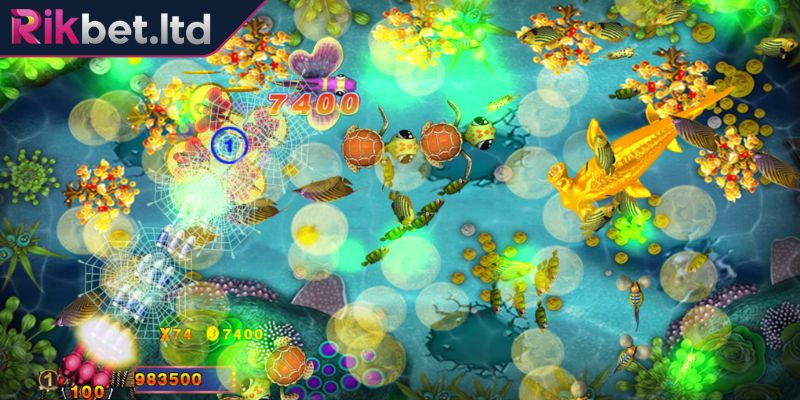 Hệ thống sinh vật biển trong Bắn Cá Béo RIKBET