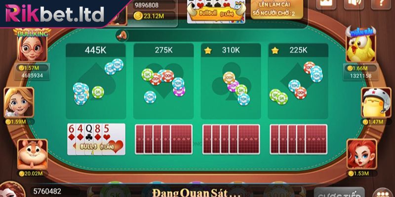 Cách Chơi Bài Bull Bull RIKBET Theo Hướng Dẫn Chi Tiết 2 Các bước cơ bản khi thực hiện cách chơi bài Bull Bull RIKBET