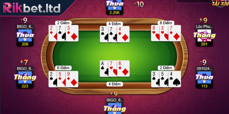 Cách Chơi Bài Cào Online RIKBET Và Các Mẹo Độc Quyền 3 Tận dụng cơ chế “so bài phụ” để giành lợi thế