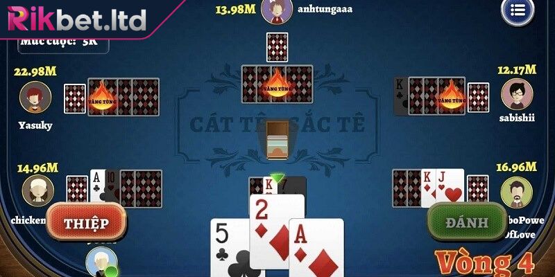 Cách Chơi Bài Cát Tê Online RIKBET Theo Hướng Dẫn Chi Tiết 2 Các bước khi thực hiện cách chơi bài Cát Tê online RIKBET