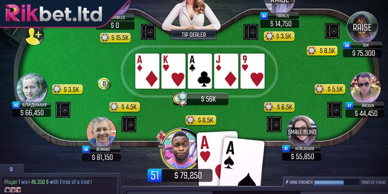 Stud Poker Là Gì RIKBET? Luật Và Chiến Thuật Hữu Ích Cho Bạn 1 Stud Poker là gì?